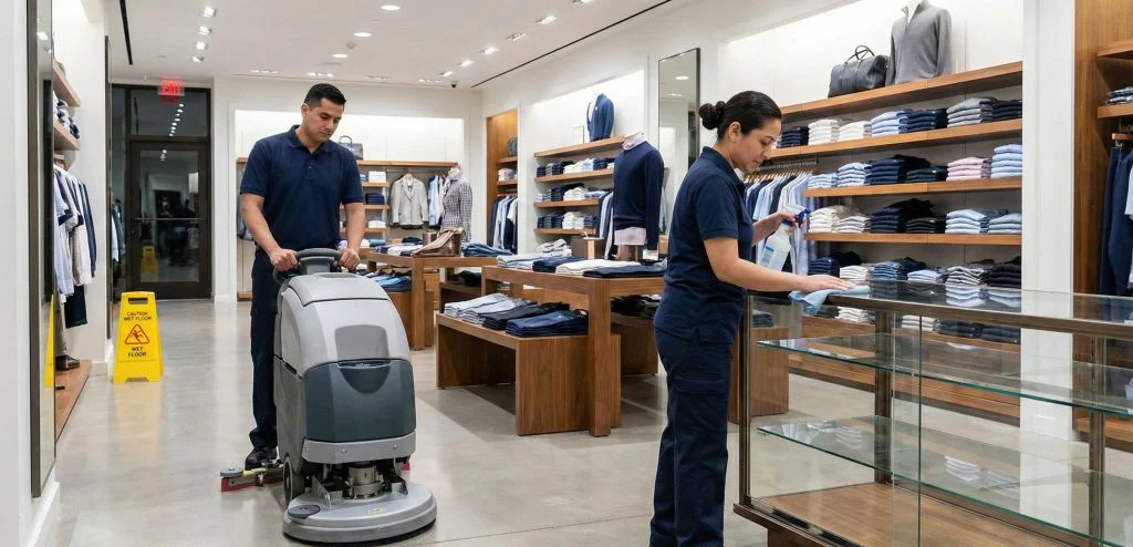 Retail Store Cleaning service in Houston